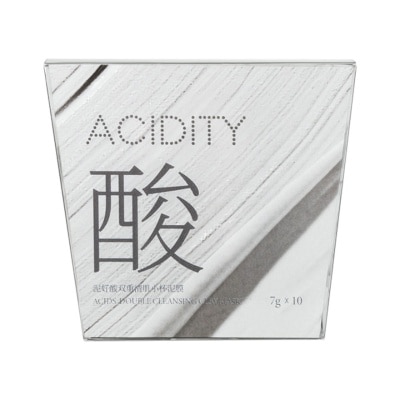 FAN BEAUTY DIARY Acids Double Cleansing Clay Mask 10s