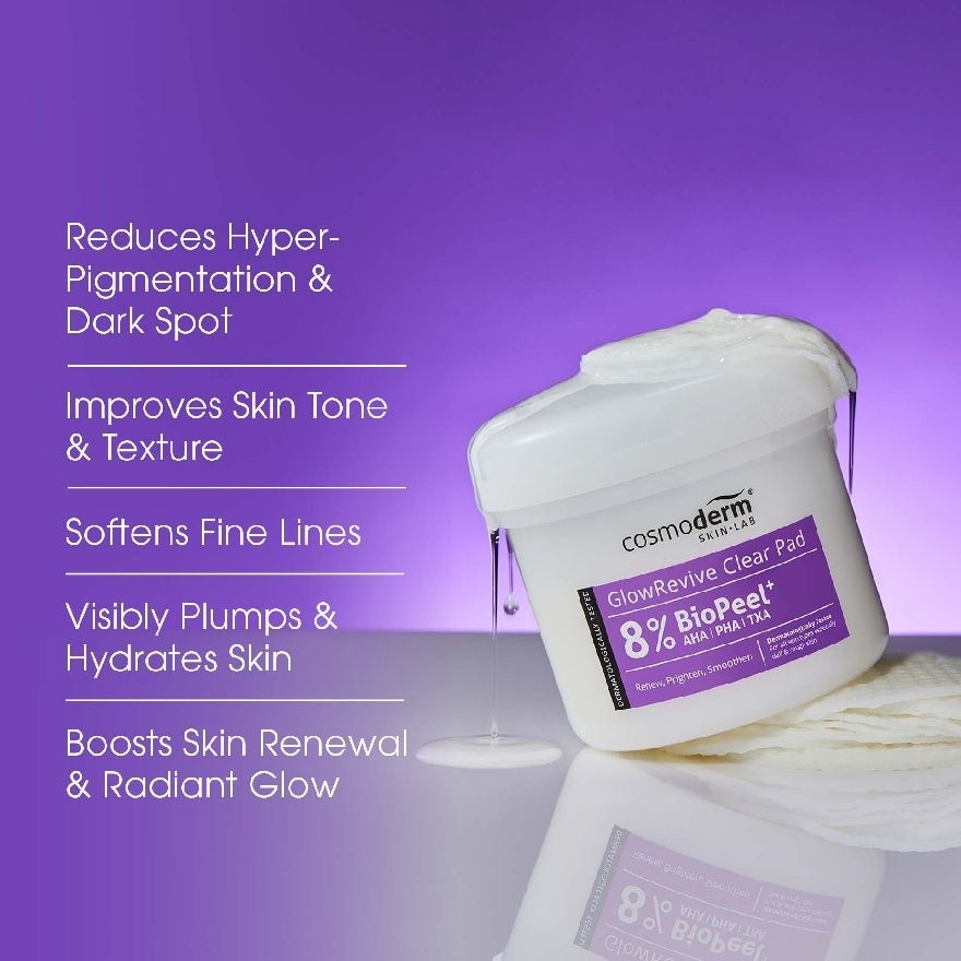 GlowRevive BioPeel+CLear Pad 60S
