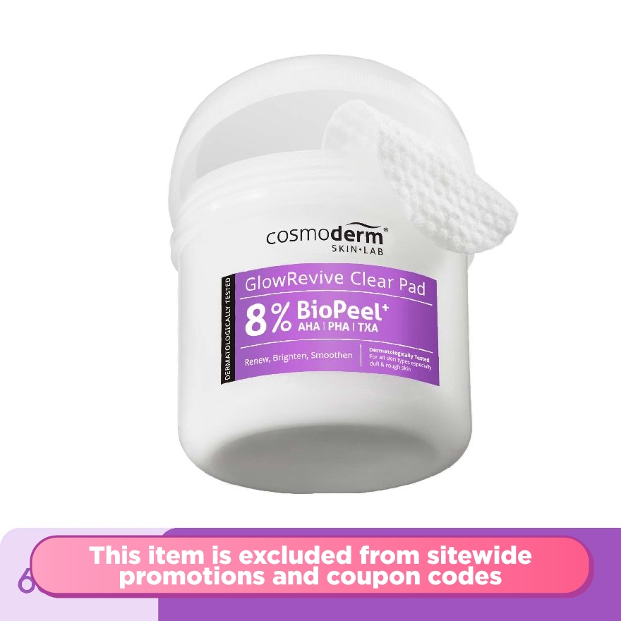 GlowRevive BioPeel+ Clear Pad 60s