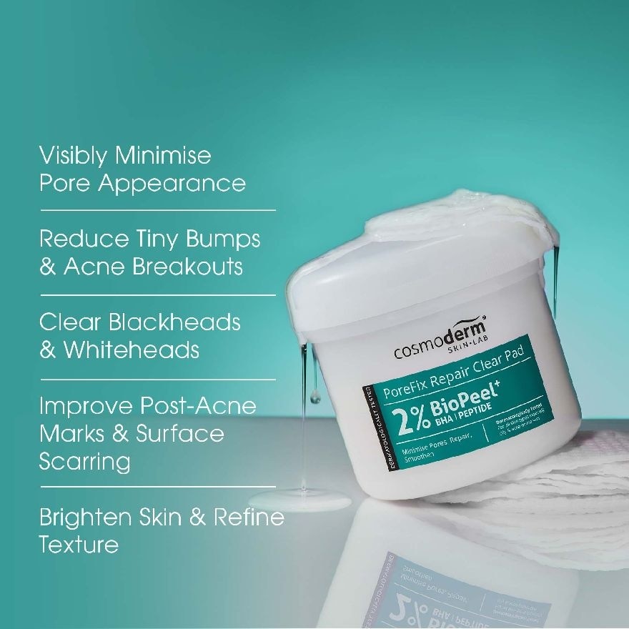 PoreFix Repair BioPeel+Clear Pad 60s