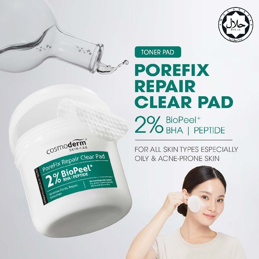 PoreFix Repair BioPeel+Clear Pad 60s