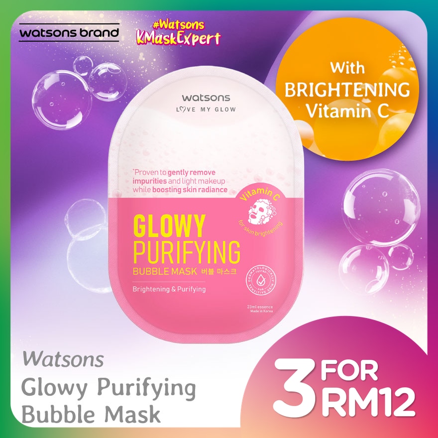 Glowy Purifying Bubble Mask