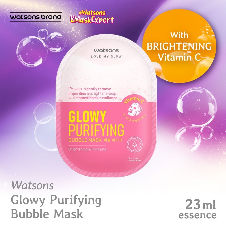 Glowy Purifying Bubble Mask