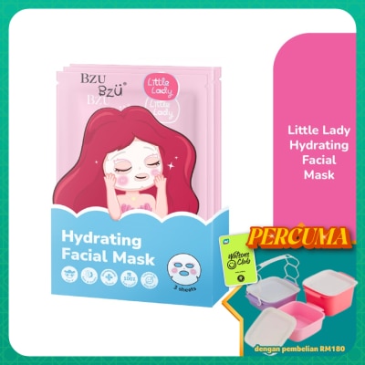BZU BZU - Little Lady Hydrating Facial Mask 3s