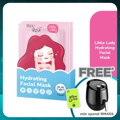 BZU BZU Little Lady Hydrating Facial Mask 3s