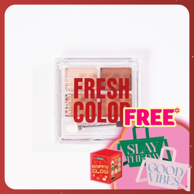 SIMPLYSITI Fresh Colour Pro-pigment Eye Palette All Day FEP03