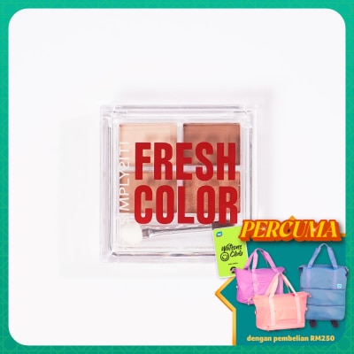 SIMPLYSITI - Fresh Colour Pro-pigment Eye Palette All Day FEP03