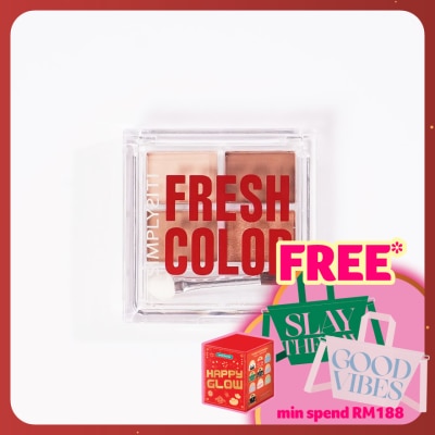 SIMPLYSITI Fresh Colour Pro-pigment Eye Palette All Day FEP03