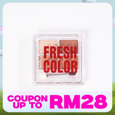SIMPLYSITI Fresh Colour Pro-pigment Eye Palette All Day FEP03