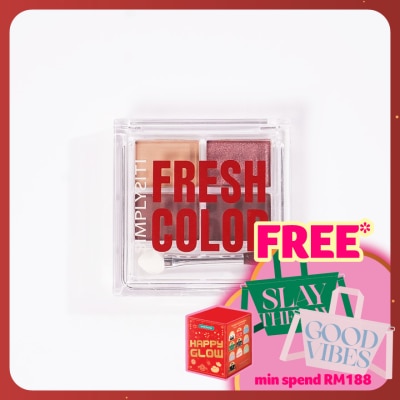 SIMPLYSITI Fresh Colour Pro-pigment Eye Palette Date Night FEP05
