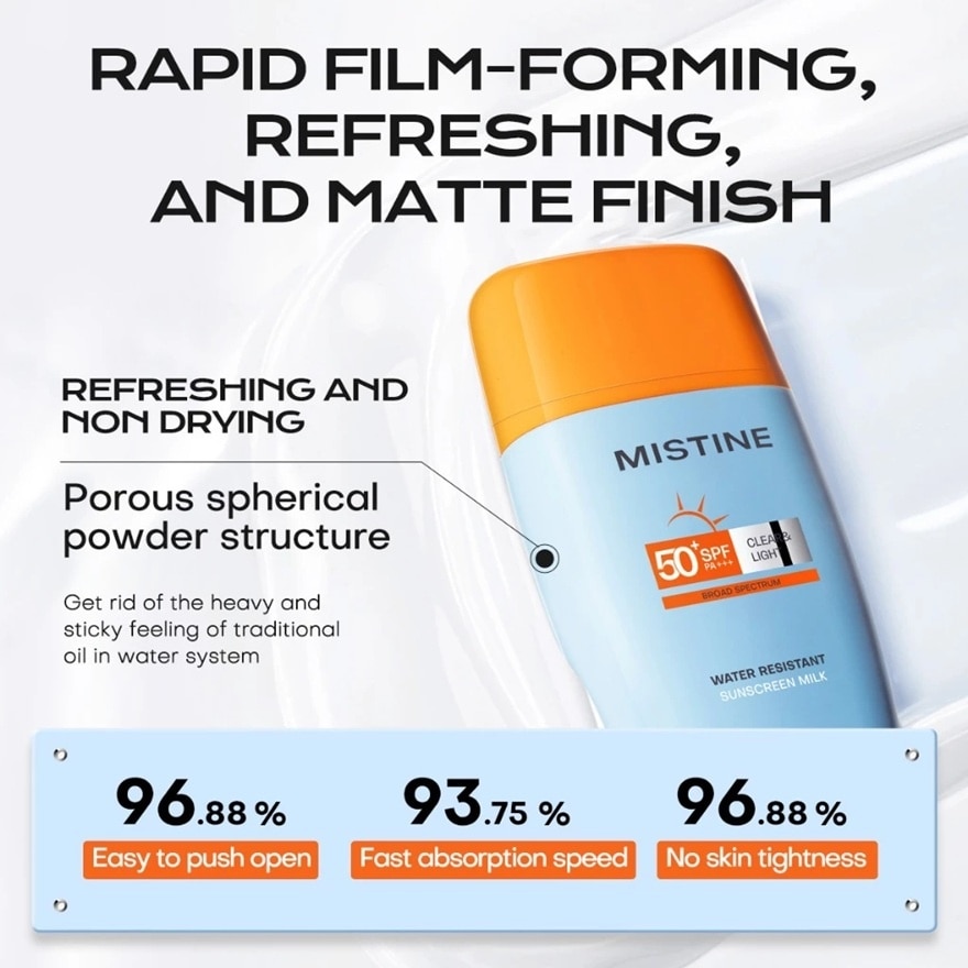 Ultra Protection Clear & Light Sunscreen Milk SPF50+ PA++++ 40ml