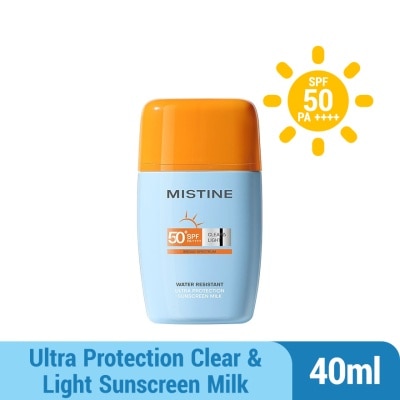 MISTINE Ultra Protection Clear & Light Sunscreen Milk SPF50+ PA++++ 40ml