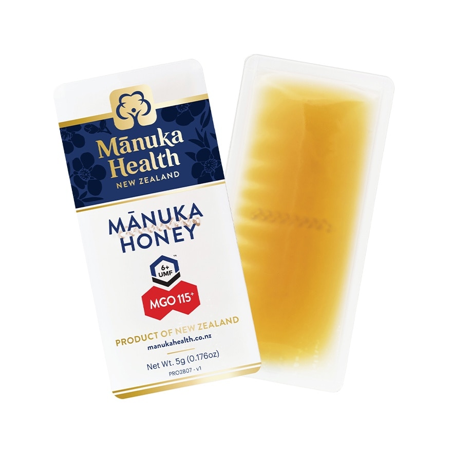 Manuka Honey Mgo 115+ Umf6 On The Go Snap Pack 5g x 12s