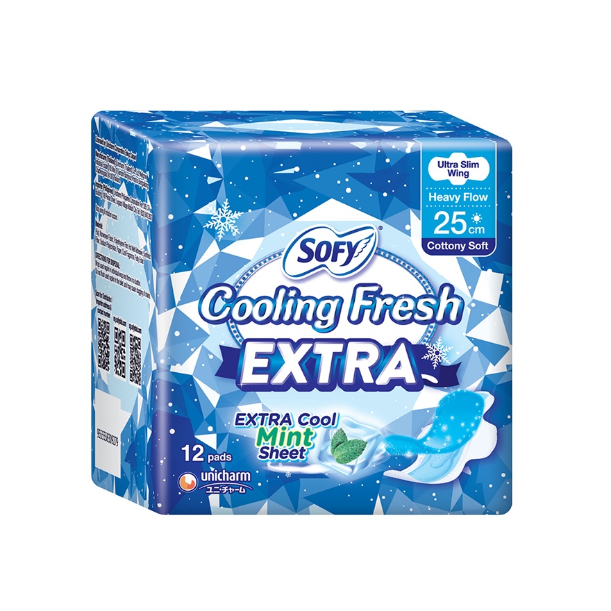 Cooling Fresh Extra Day Ultra Slim Wing 25cm 12s image
