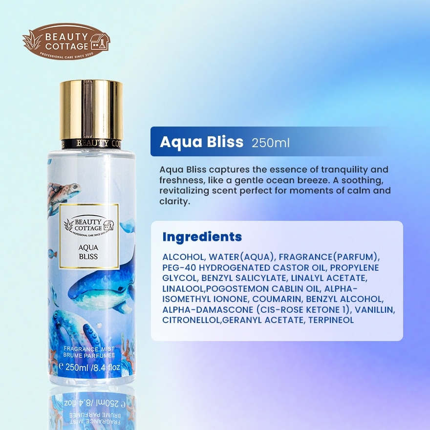 Aqua Bliss Body Mist 250ml