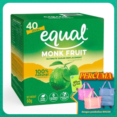 EQUAL - Monk Fruit Sticks 40s