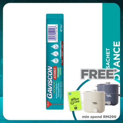 GAVISCON Heartburn & Indigestion Relief Advance Sachet 10ml