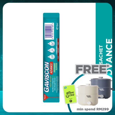 GAVISCON Heartburn & Indigestion Relief Advance Sachet 10ml