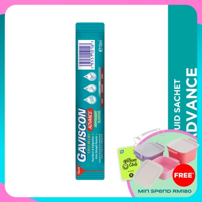 GAVISCON Heartburn & Indigestion Relief Advance Sachet 10ml