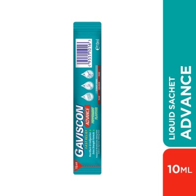 GAVISCON Heartburn & Indigestion Relief Advance Sachet 10ml