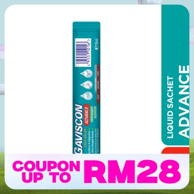 GAVISCON Heartburn & Indigestion Relief Advance Sachet 10ml