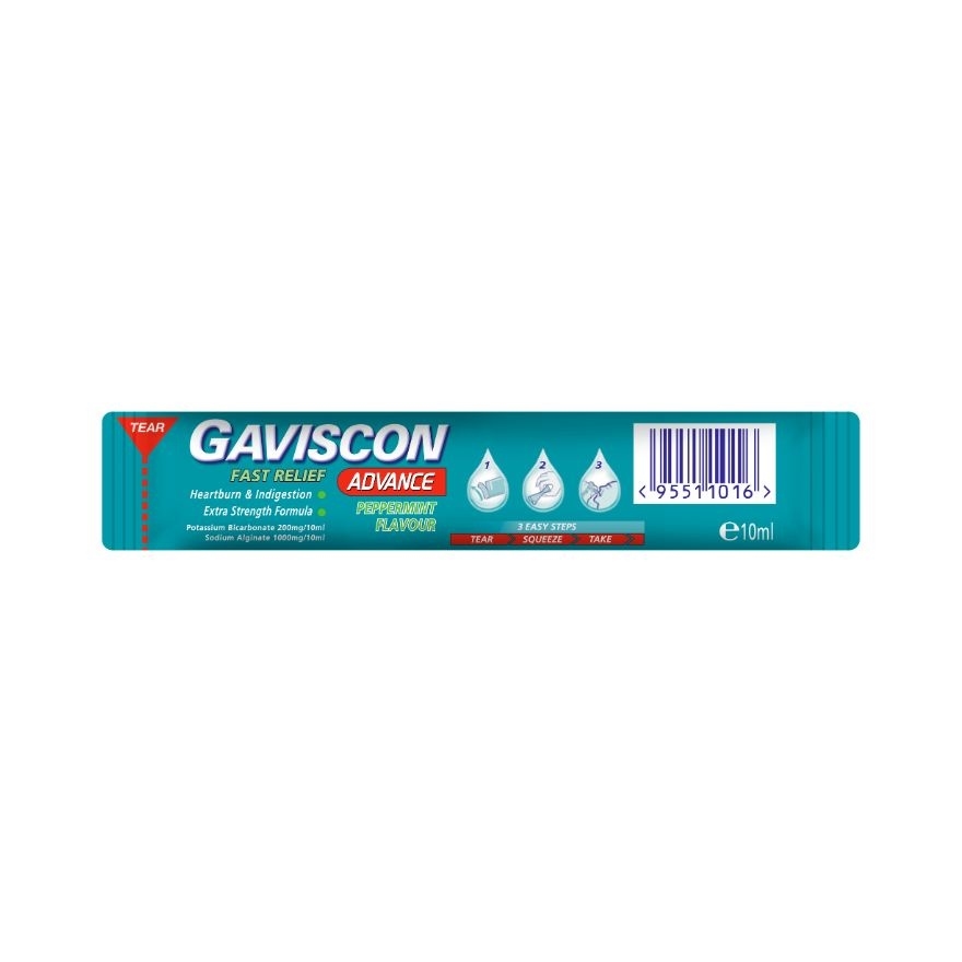 Heartburn & Indigestion Relief Advance Sachet 10ml image