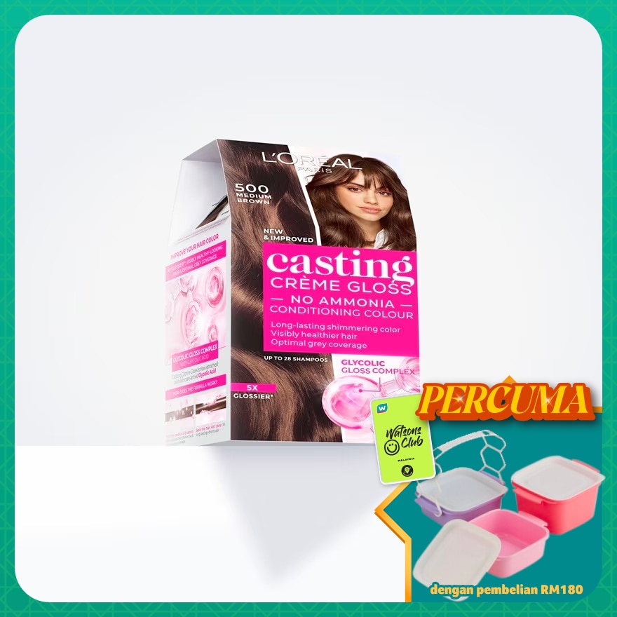 Casting Creme Gloss 500 Medium Brown 1's