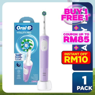 ORAL-B Vitality Pro Lilac Handle 1s