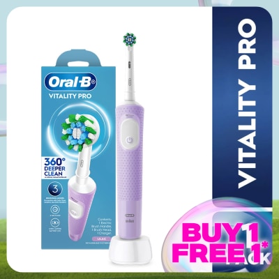 ORAL-B Vitality Pro Lilac Handle 1s