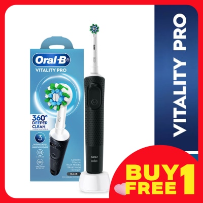 ORAL-B Vitality Pro Black Handle 1s