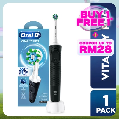 ORAL-B Vitality Pro Black Handle 1s