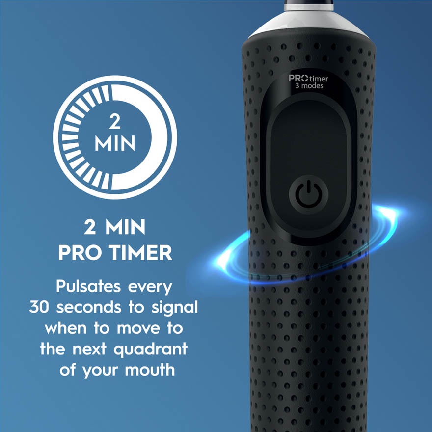 Vitality Pro Black Handle With Travel Case 1s image