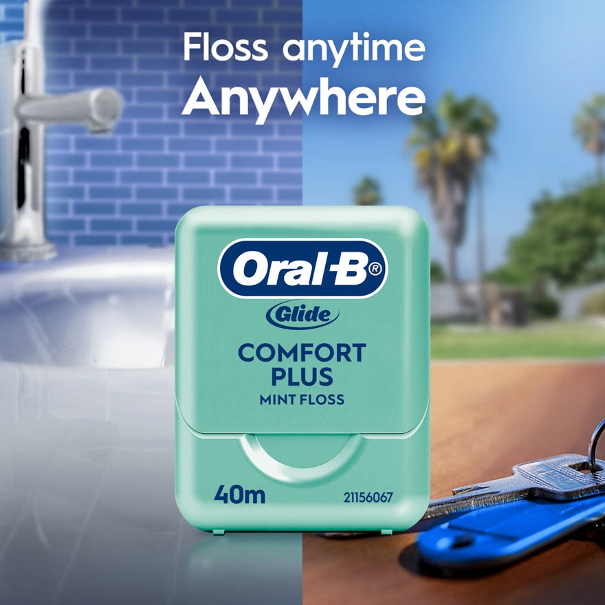 Glide Comfort Plus Mint Floss 40m image