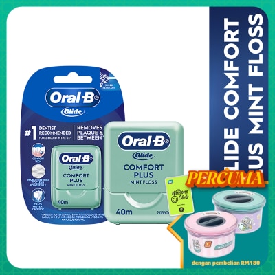 ORAL-B Glide Comfort Plus Mint Floss 40m