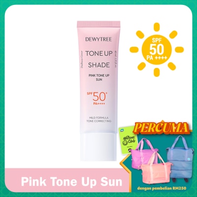 DEWY TREE Tone up Shade Pink Tone Up Sun 40ml