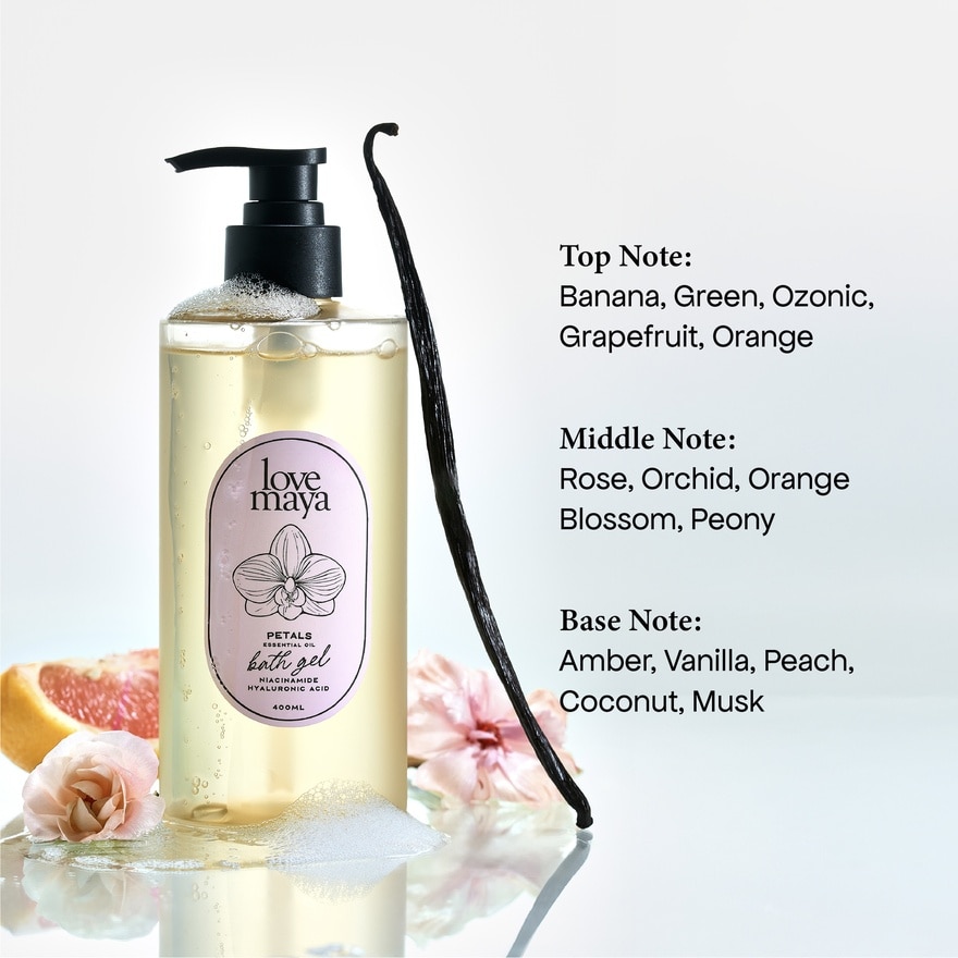 Petals Bath Gel 400ml