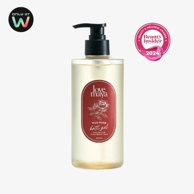 LOVE MAYA Wild Rose Bath Gel 400ml