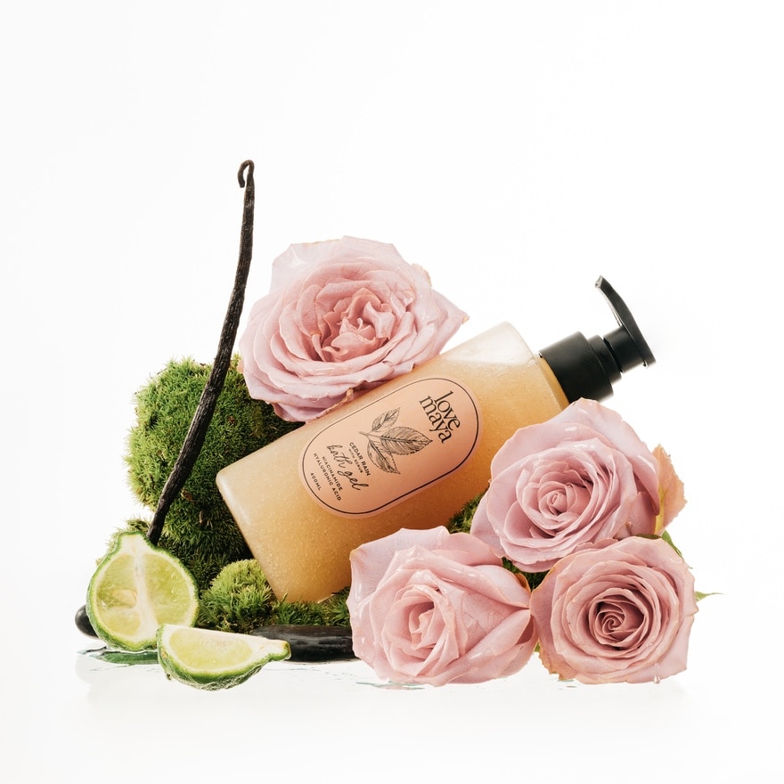 Cedar Rain Bath Gel With Scrub 400ml