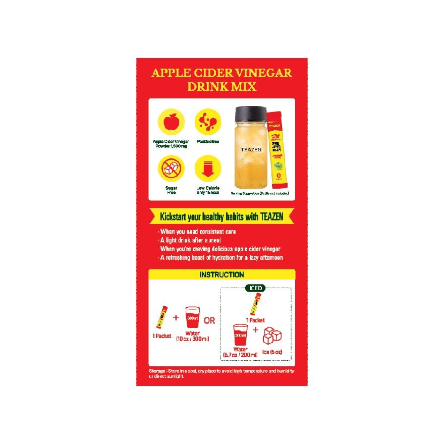 Apple Cider Vinegar 5gx10s