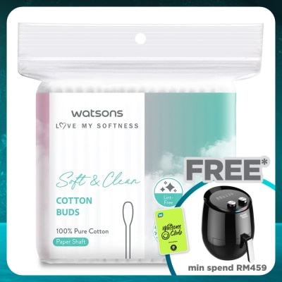 WATSONS Paper Shafts Cotton Buds 200s