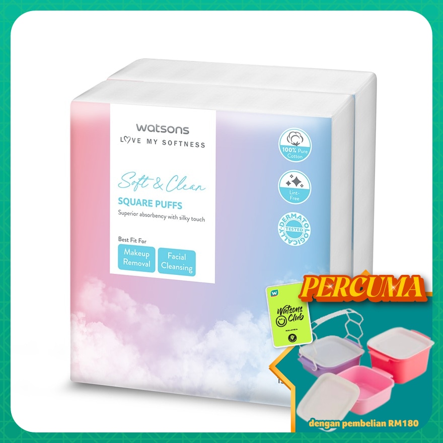 Square Puffs 150s x 2