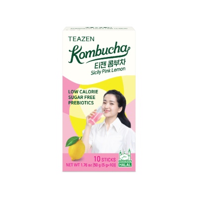TEAZEN - Kombucha Sicily Pink Lemon 5gx10s