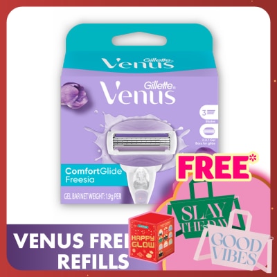 GILLETTE VENUS Comfortglide Cartridge Freesia 4s