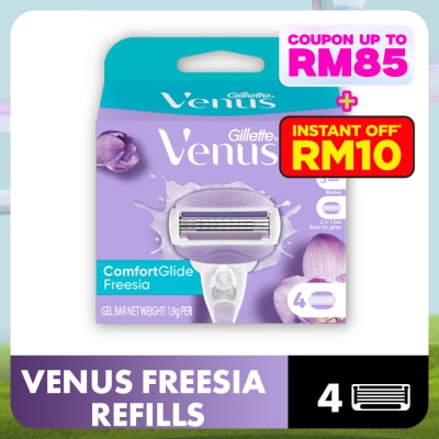 GILLETTE VENUS Comfortglide Cartridge Freesia 4s