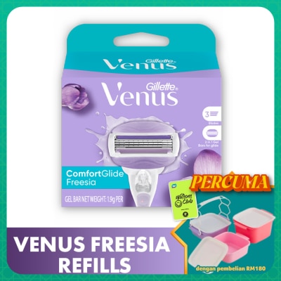 GILLETTE VENUS - Comfortglide Cartridge Freesia 4s