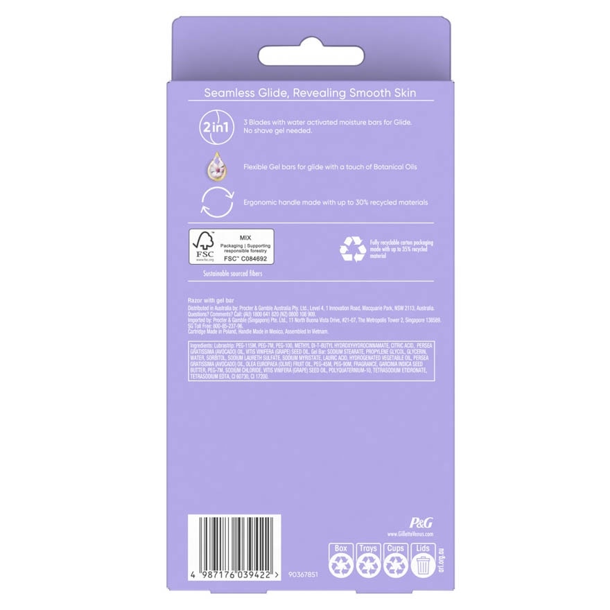 Comfortglide Razor Freesia 1s