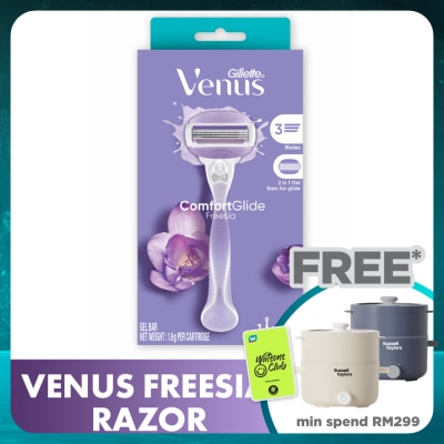 GILLETTE VENUS Comfortglide Razor Freesia 1s