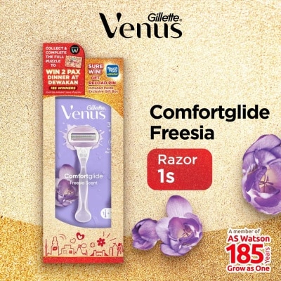 GILLETTE VENUS - Comfortglide Razor Freesia 1s