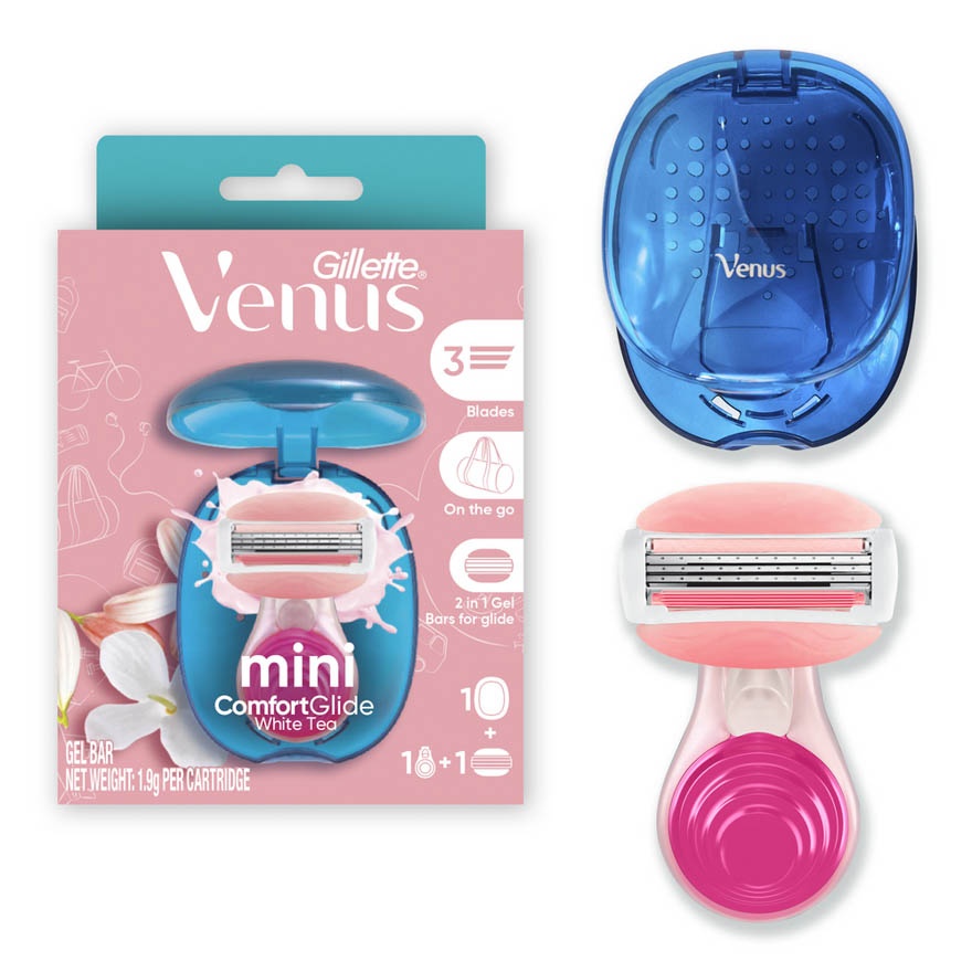 Mini Comfortglide White Tea Razor 1s