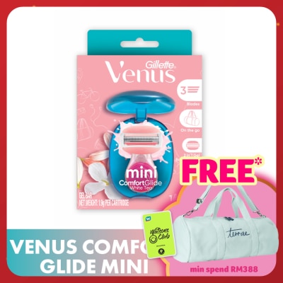 GILLETTE VENUS Mini Comfortglide White Tea Razor 1s